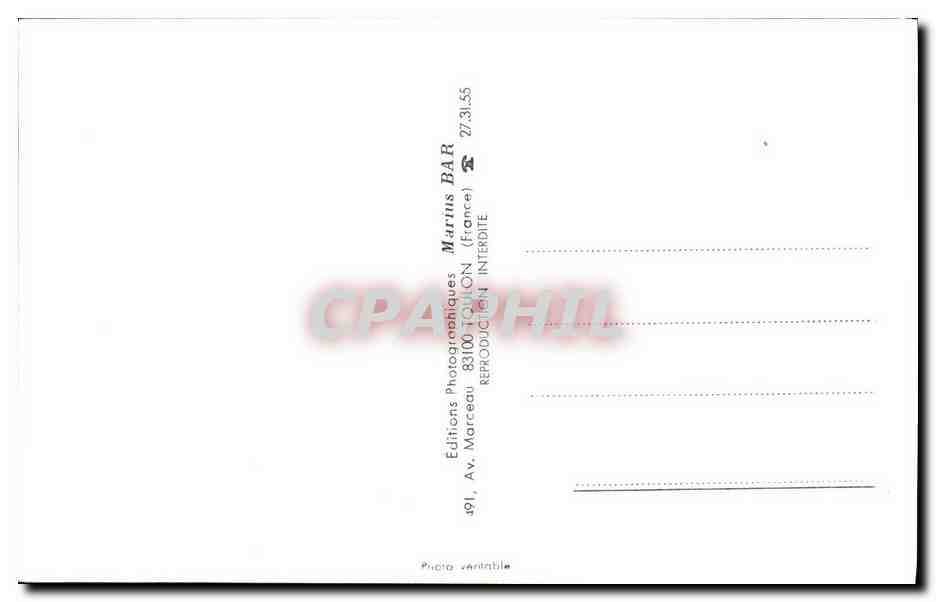 CPM Bateau Guerre Second Maitre Le Bihan Aviso 1979 — Verso