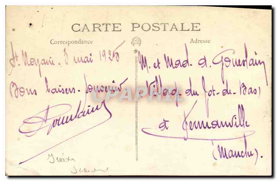 CPA Bateau Guerre Torpilleur d escadre Simon Haffner — Verso