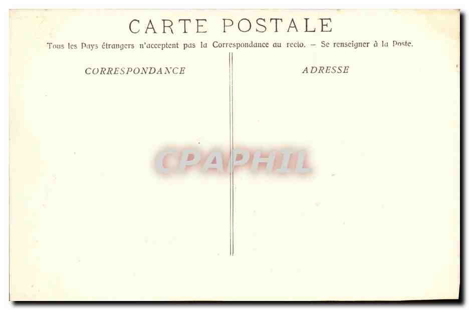 CPA Bateau Guerre Le Suffren cuirasse d escadre a tourelles portant le pavillon du vice amiral Gourdon commandant  — Verso