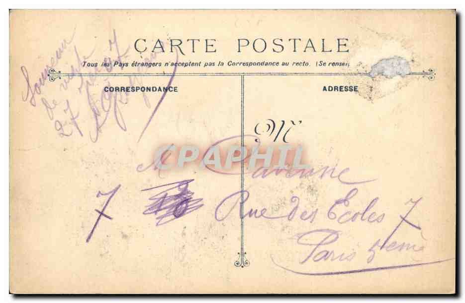 Croiseur cuirassé Suffren — Marine Militaire Française — Marius BAR, phot. Toulon — Reverso