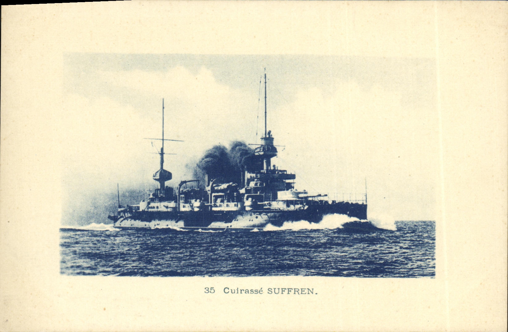 Cuirassé SUFFREN — 35 — édition non identifiée