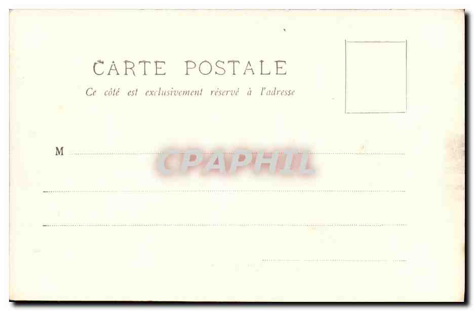 Le "Tage", Croiseur de première classe — A. Bougault, n° 500 — Verso