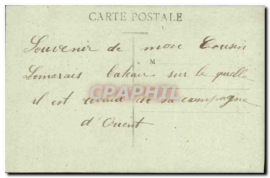 TCHIHATCHOFF — Croiseur auxiliaire russe de premier rang — Imp. Grimaud Fils et Cie, 54, Rue Marenod, Marseille — Reverso