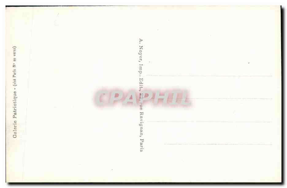 CPA Bateau Guerre HMs Dreadnought Temeraire — Verso
