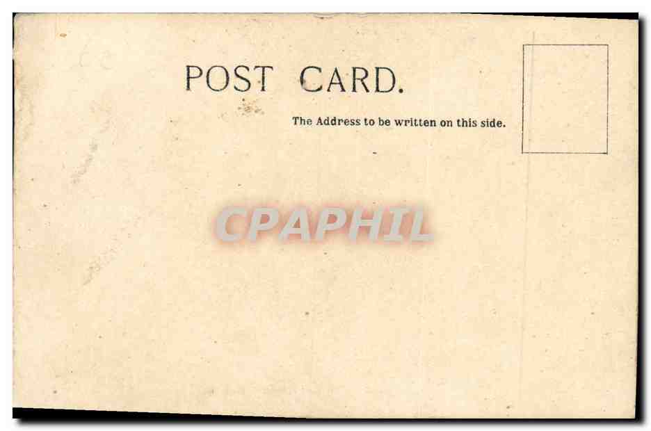 CPA Bateau Guerre HMS Terrible Signalling the renown — Verso
