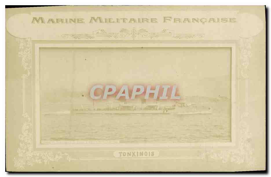 CPA Bateau Guerre Tonkinois Tonkin Indochine 