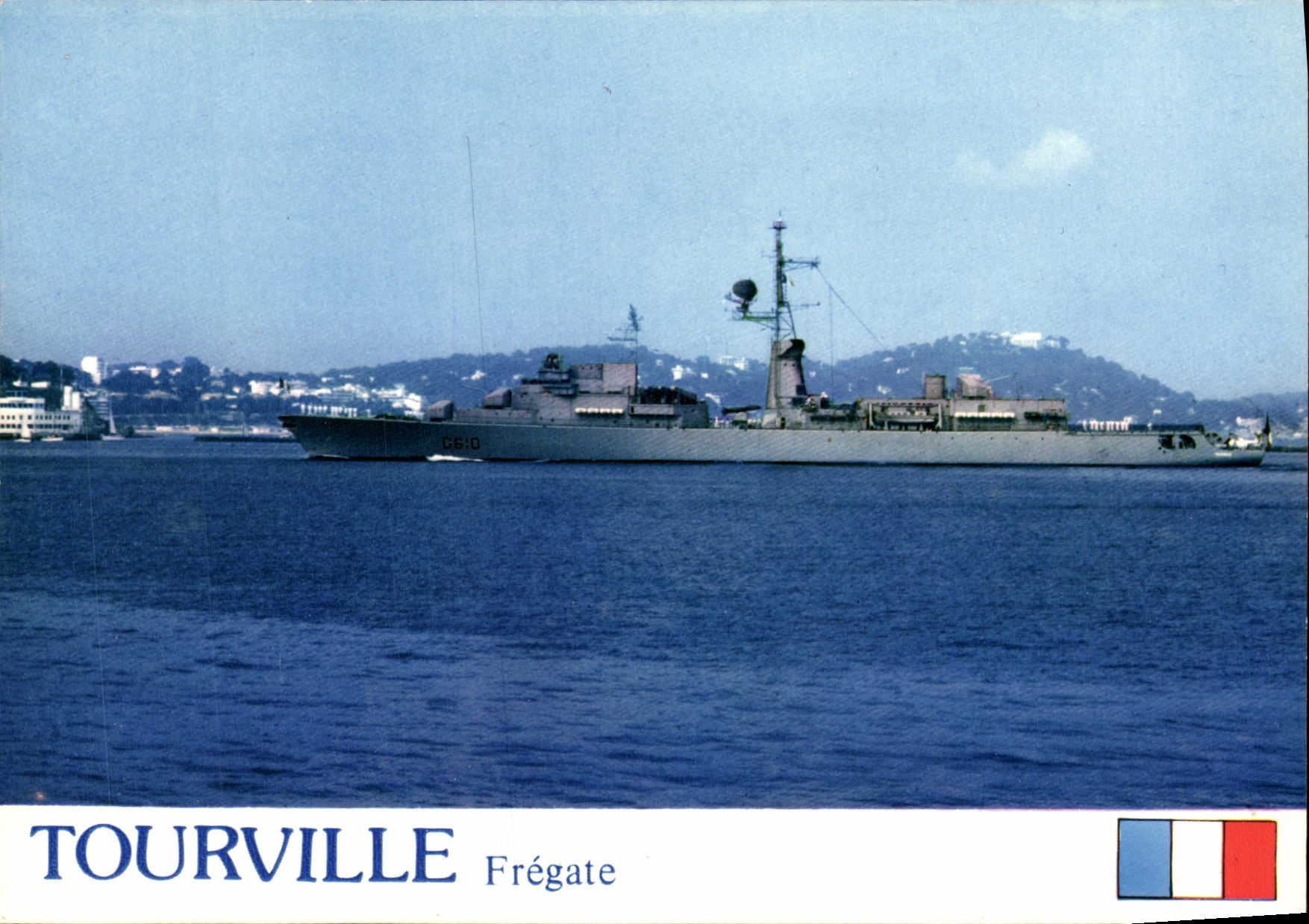 CPM Bateau Guerre Fregate Tourville