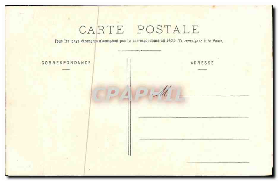 CPA Bateau Guerre Le Valmy cuirasse garde cotes — Verso
