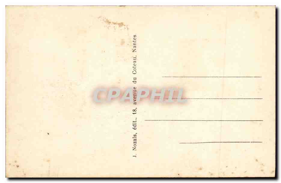 CPA Bateau Guerre Le Valmy cuirasse garde cotes — Verso