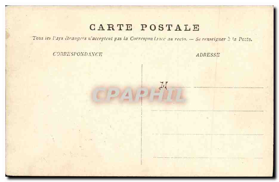 CPA Bateau Guerre Le Valmy cuirasse garde cotes — Verso