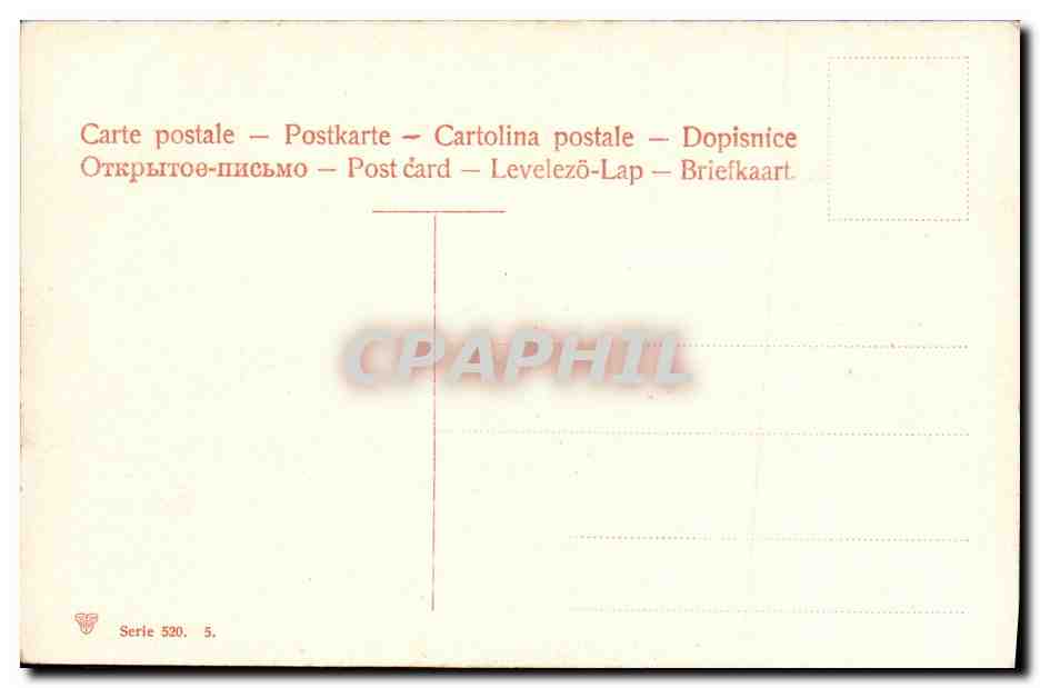 Croiseur de 1re classe "Variag" — CPAPHIL, série 520, n°5 — Verso