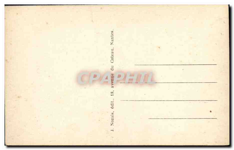 CPA Bateau Guerre Contre torpilleur Vauban  — Verso