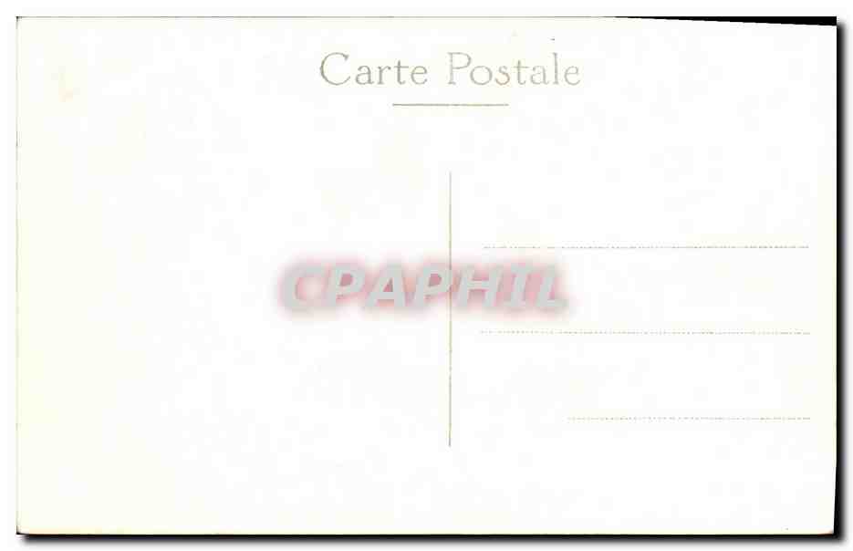 CPA Bateau Guerre Verdun — Verso