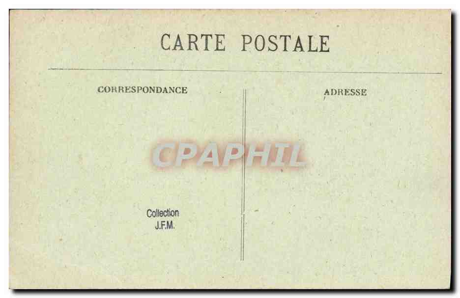 CPA Bateau Guerre Cuirasse Vergniaud — Verso
