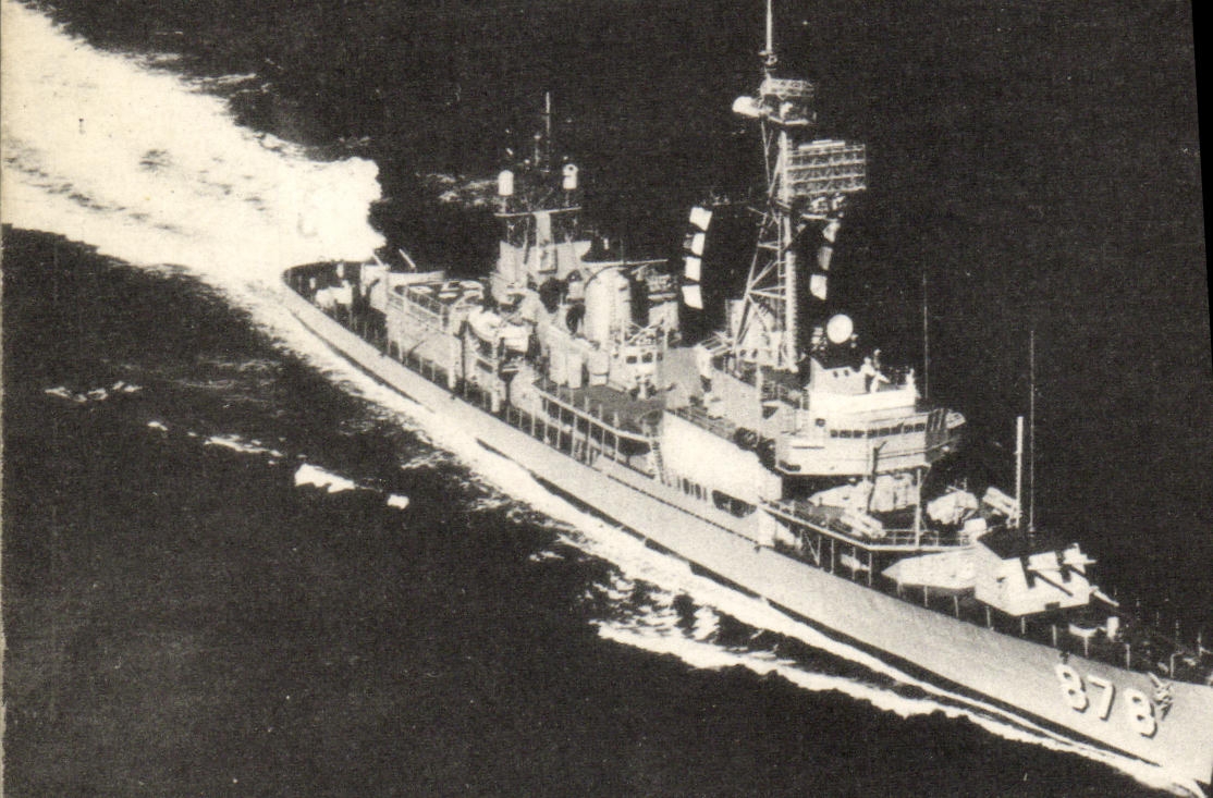 CPA Bateau Guerre USS Vesole DD 878