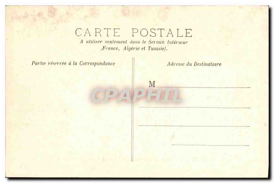 CPA Bateau Guerre La Vienne Transport de 3eme classe Disprau le 10 decembre 1903 — Verso