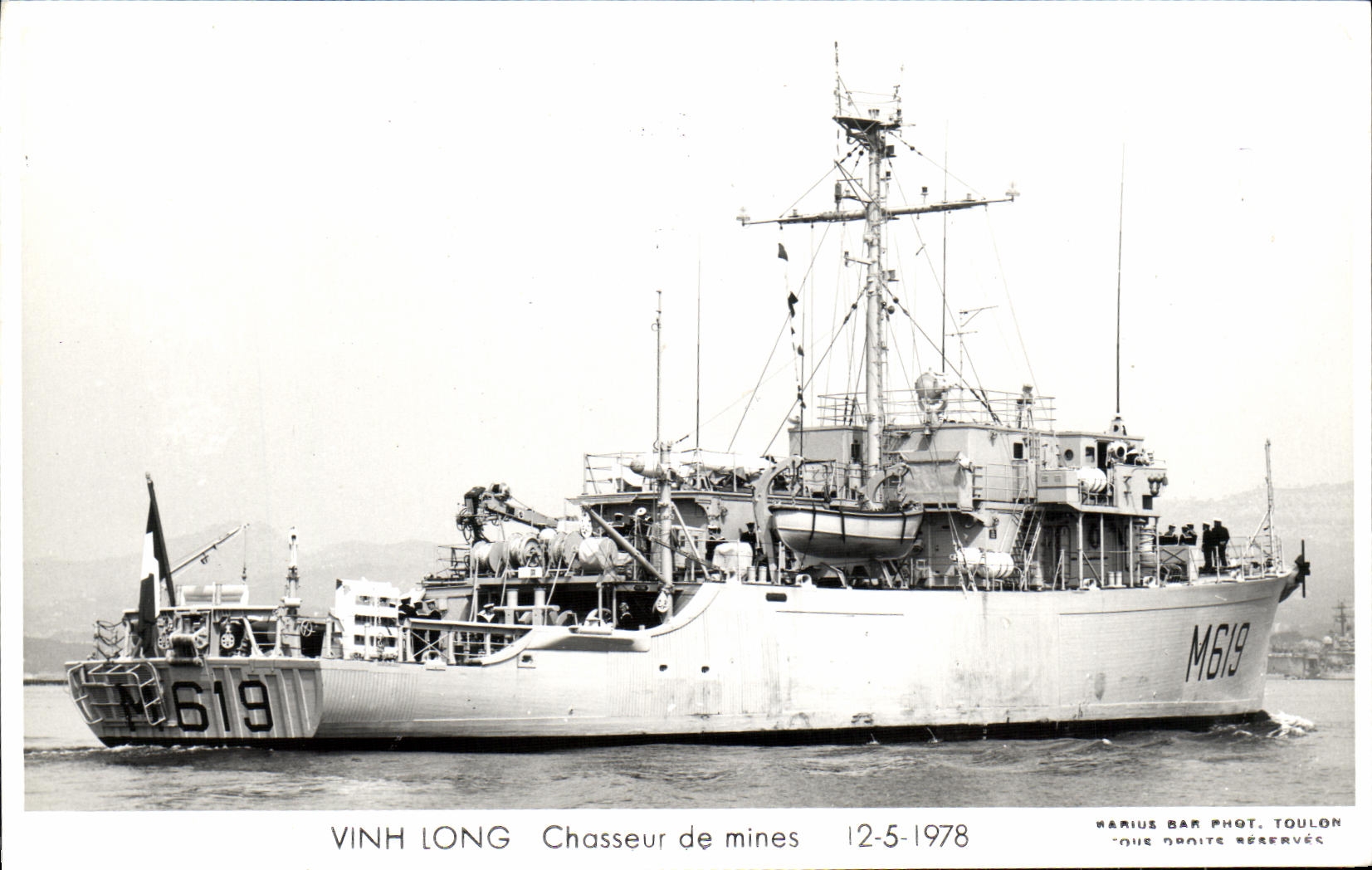 Vinh Long — Chasseur de mines M619 — Marius Bar Phot. Toulon