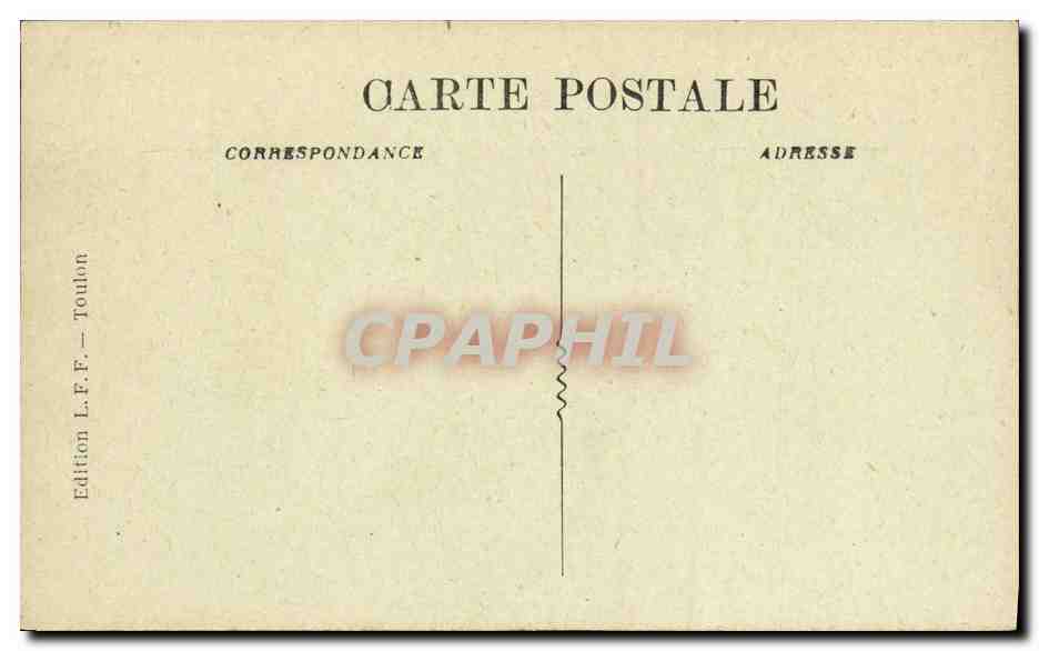 CPA Bateau Guerre Voltaire Cuirasse de 1er rang  — Verso