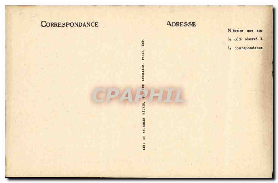 Marine de guerre — « Le Voltaire » — Croiseur cuirassé — L.L. — Reverso