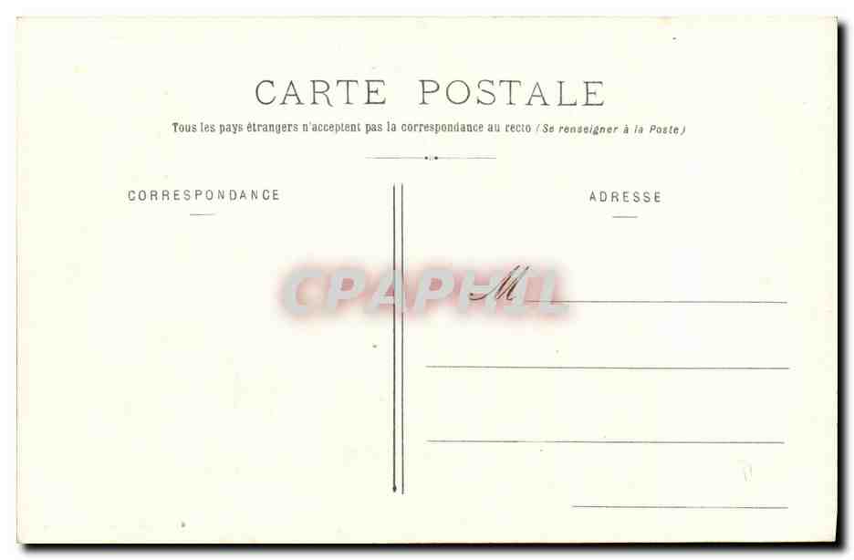Le "Furieux" - Cuirassé Garde-Côtes — Collection P. B., Cherbourg — Verso