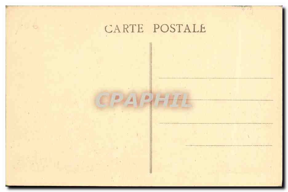 CPA Bateau Guerre Cherbourg Sous marin Amphytrite — Verso