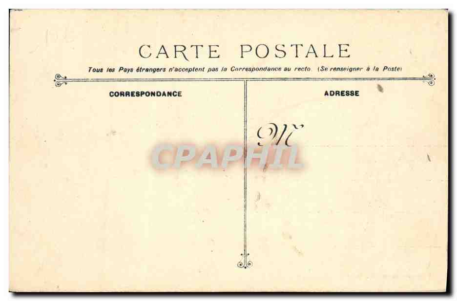 CPA Bateau Guerre Le torpilleur Submersible Grondin  — Verso
