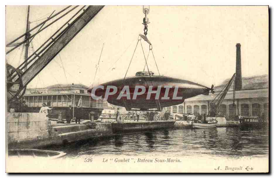 Le "Goubet", Bateau Sous-Marin — A. Bougault, n° 526