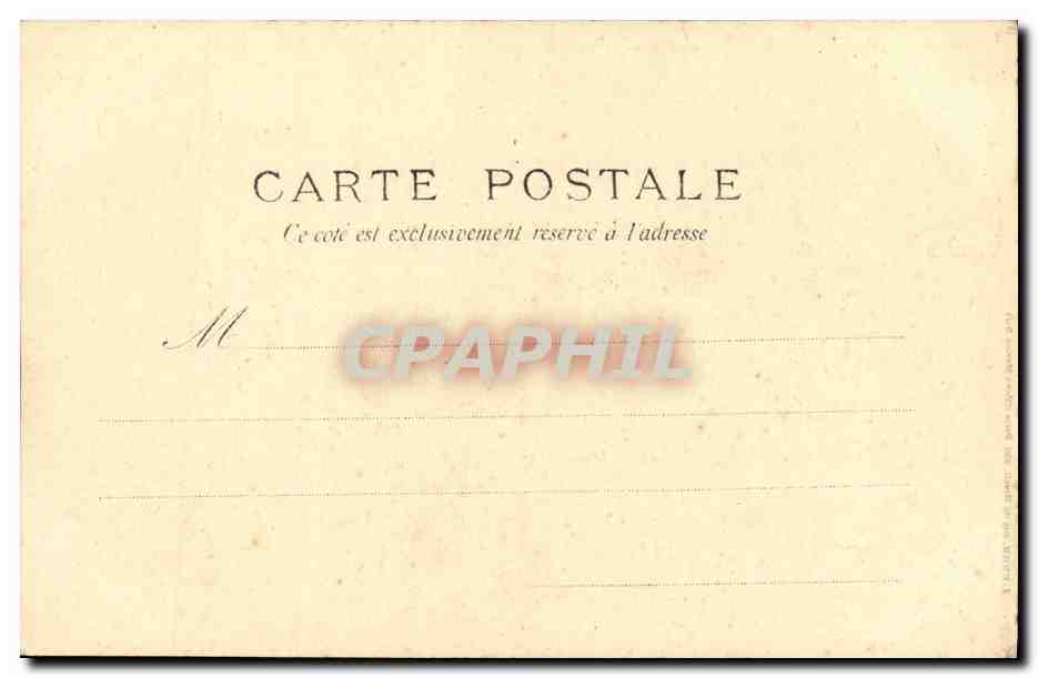 Le Gymnote — sous-marin militaire français — J. KUHN, Paris — Verso