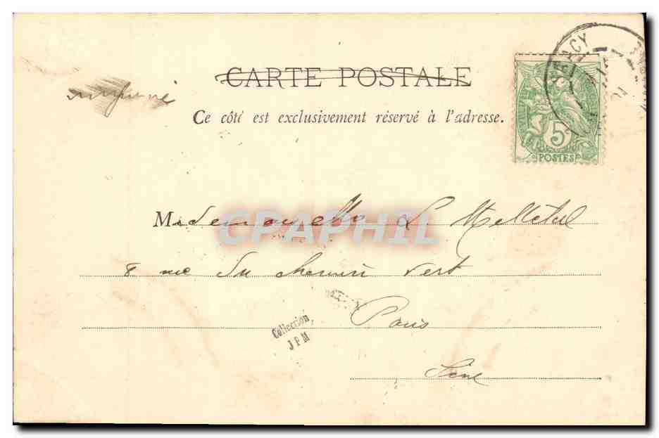 Sous-marin 'Gymnote' — Port — Éditeur non identifié, n° de série non visible — Reverso