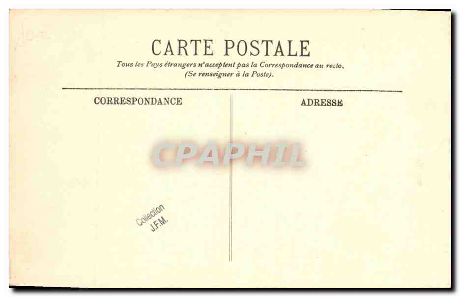 CPA Bateau Guerre Sous marin La Loutre — Verso