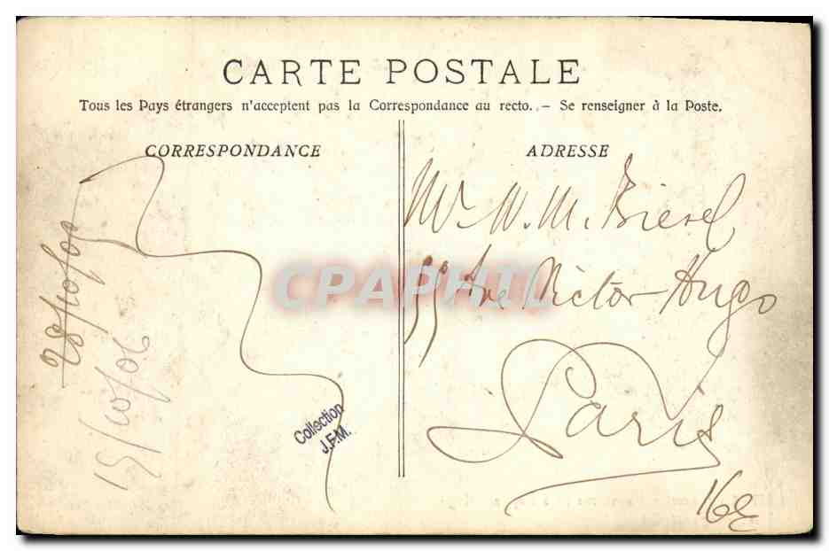 La "Loutre" sous-marin à l'appareillage — A. Bougault, n° 437 — Achterkant