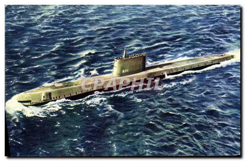 Le Nautilus — Premier sous-marin atomique — Édité par le Comité National de l'Enfance