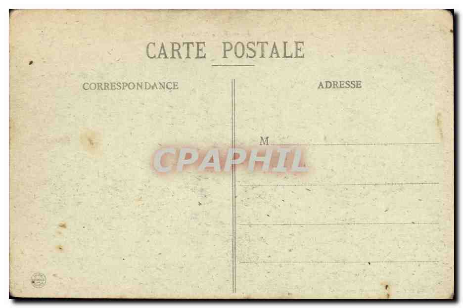 CPA Bateau Guerre Submersible Nivose Souse marin — Verso