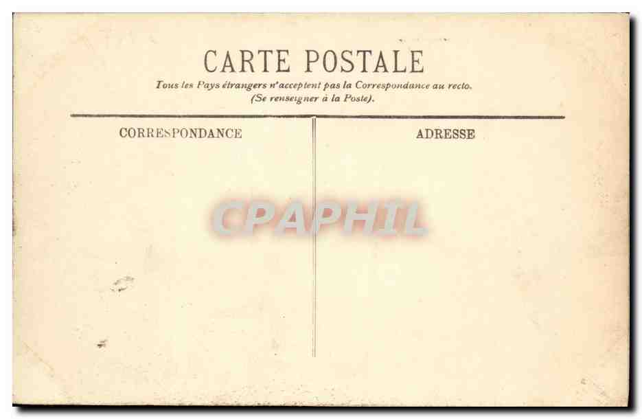 CPA Bateau Guerre Sous marin Otarie — Verso