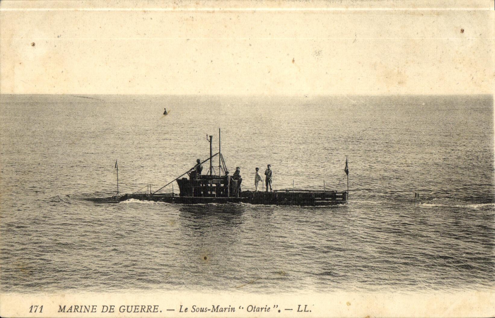 Marine de Guerre — Le Sous-Marin "Otarie" — LL. — n° 1771