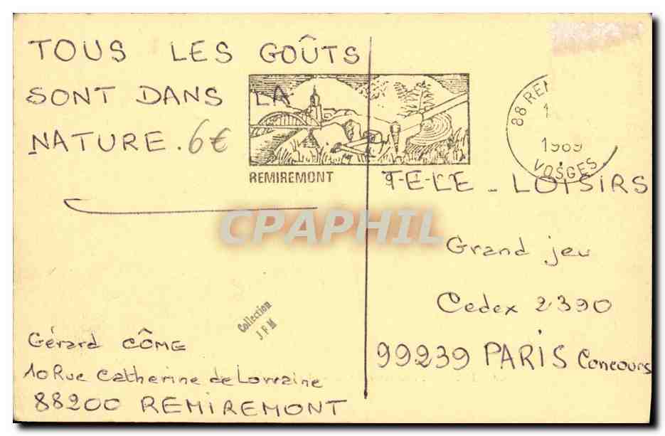 CPSM Bateau Guerre Sous marin Otarie — Verso