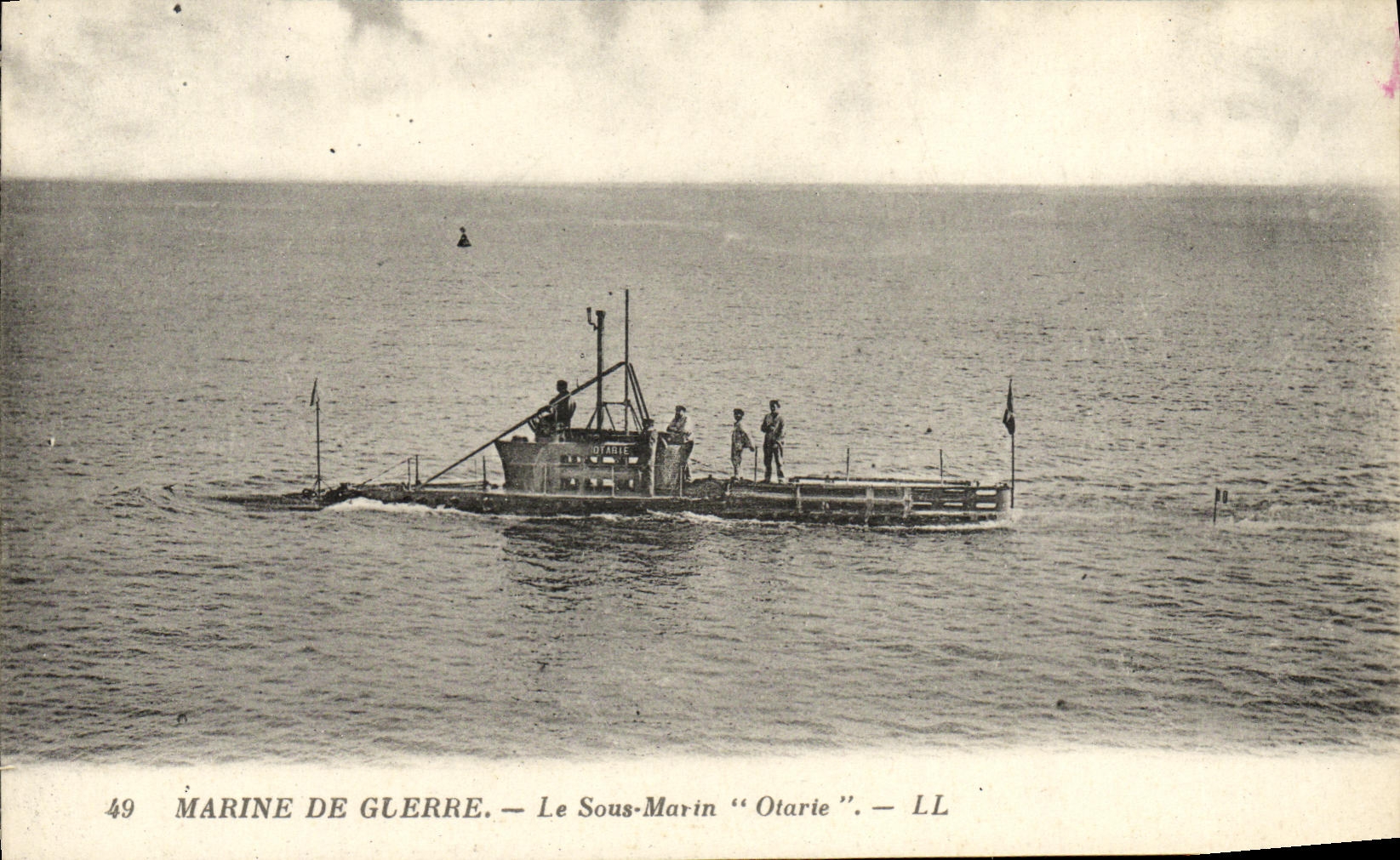 Marine de Guerre — Le Sous-Marin "Otarié" — LL