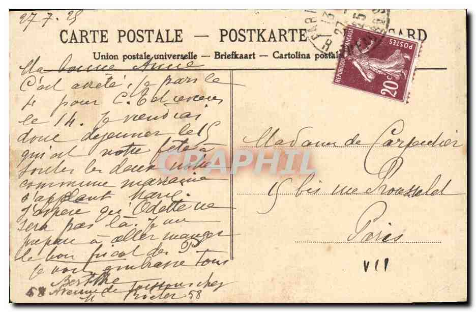 La Pallice-Rochelle — Le Submersible Oursin — F.G. n°6 — Achterkant