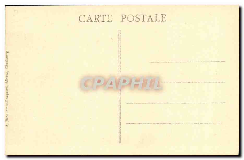 CPA Bateau Guerre Le sous marin La Place — Verso