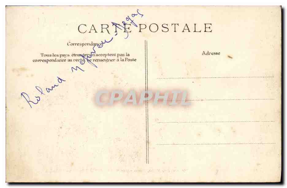 La catastrophe du Pluviose — M. Chéron s'embarque pour assister aux travaux de renflouement — E.F.D. — Achterkant