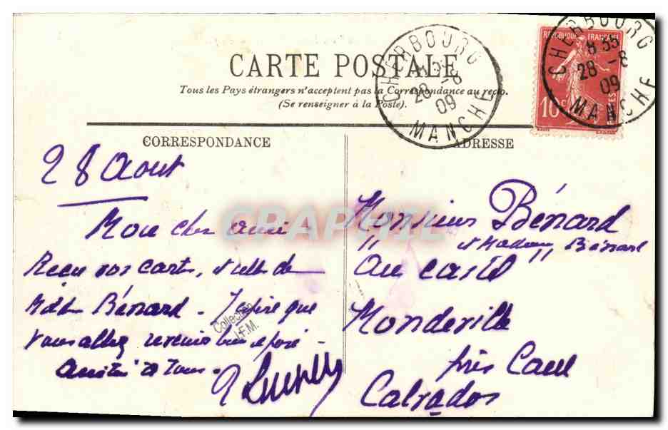 CPA Bateau Guerre Submersible type Pluviose au large par gros temps Sous marin  — Verso