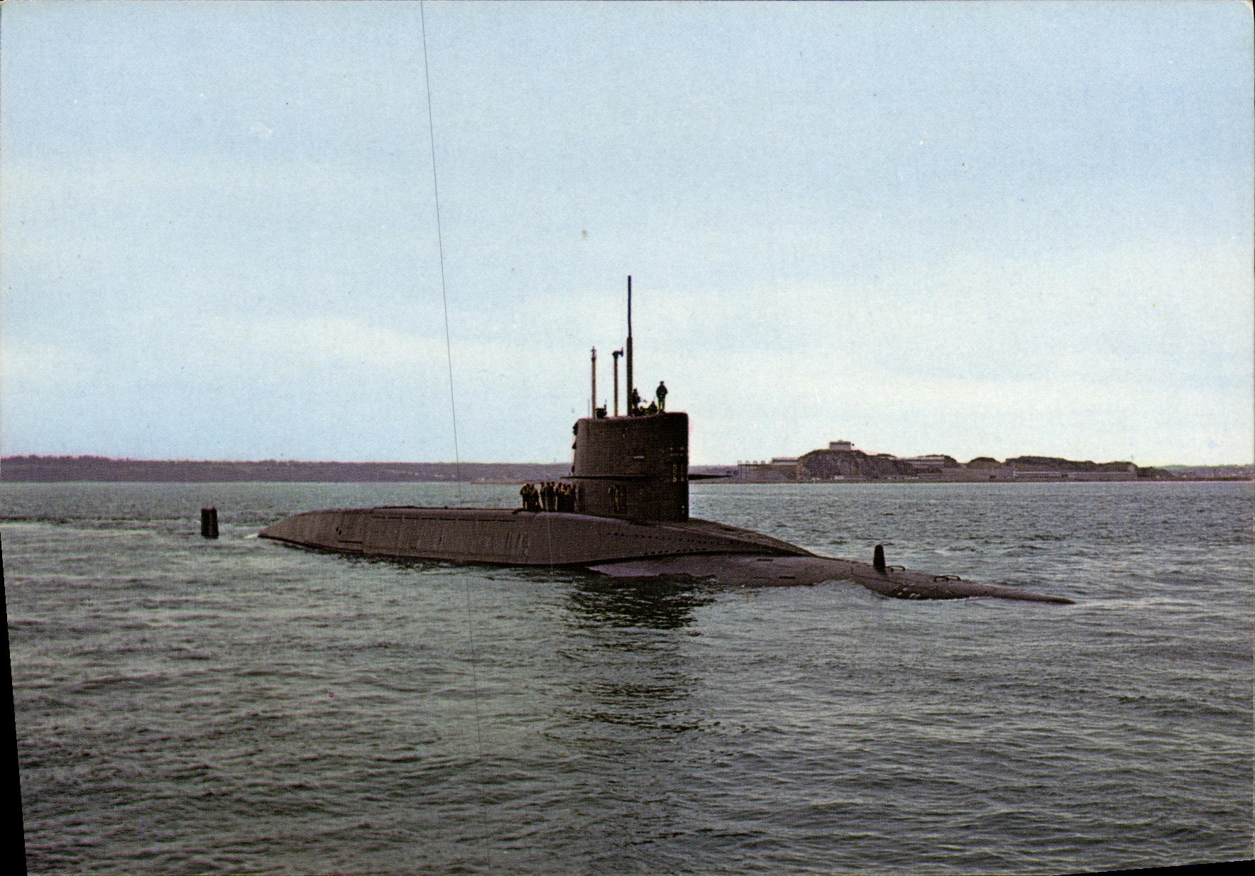 Sous-marin nucléaire lanceur d'engins — Brest (Finistère) — Les Éditions du Gabier, n° 3104