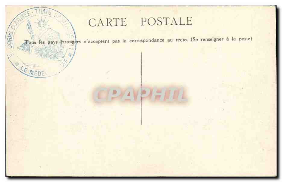 Lancement du Submersible S.C. 2 — Etablissements SCHNEIDER et Cie — Chantiers de CHALON-s-SAONE — Édition Bourgeois Frères — Achterkant