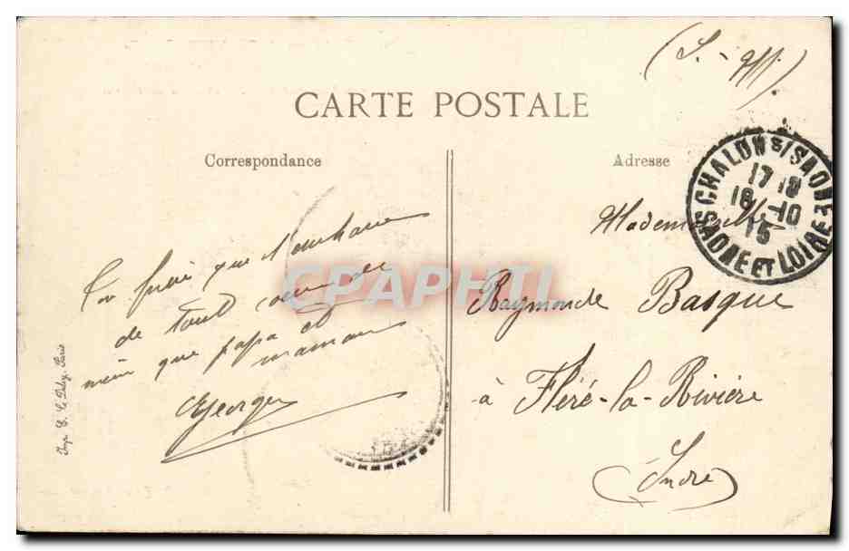 Schneider en Cie — Het onderzeeboot S.C. 2 voor de lancering — Chalon-sur-Saône — Achterkant