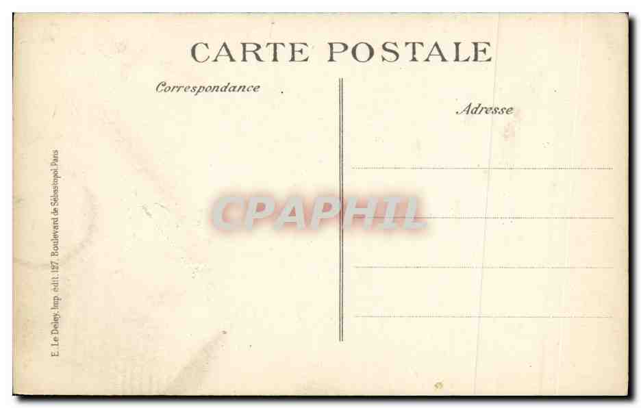 CPA Bateau Guerre Un steamer coule par un sous marin U21 — Verso
