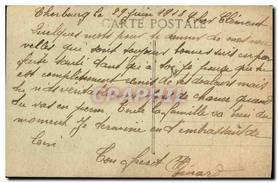 CPA Bateau Guerre Le U53 sous marin allemand pres des cotes d X — Verso