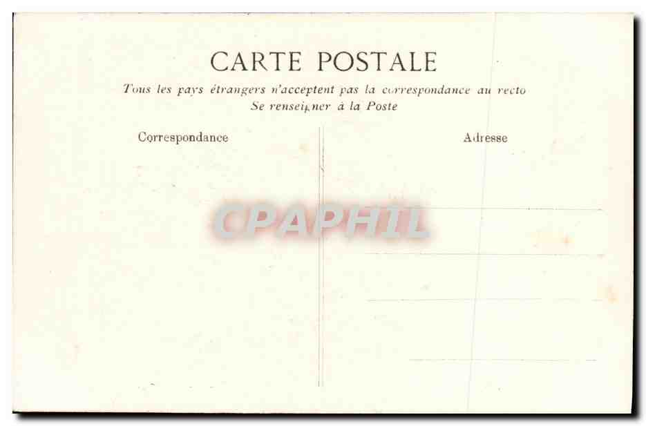 CPA Bateau Guerre Cherbourg Catastrophe du 8 juin 1912 Sur les lieux du sinistre Le salut aux morts du Vendemiaire — Verso