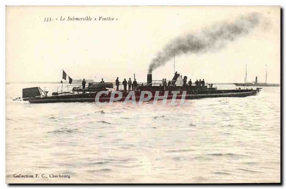 Le Submersible « Ventôse » — Collection F. C., Cherbourg — n° 533