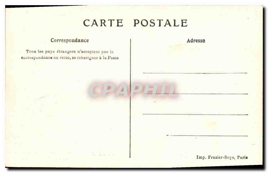 CPA Bateau Guerre Sous main et vedette  — Verso