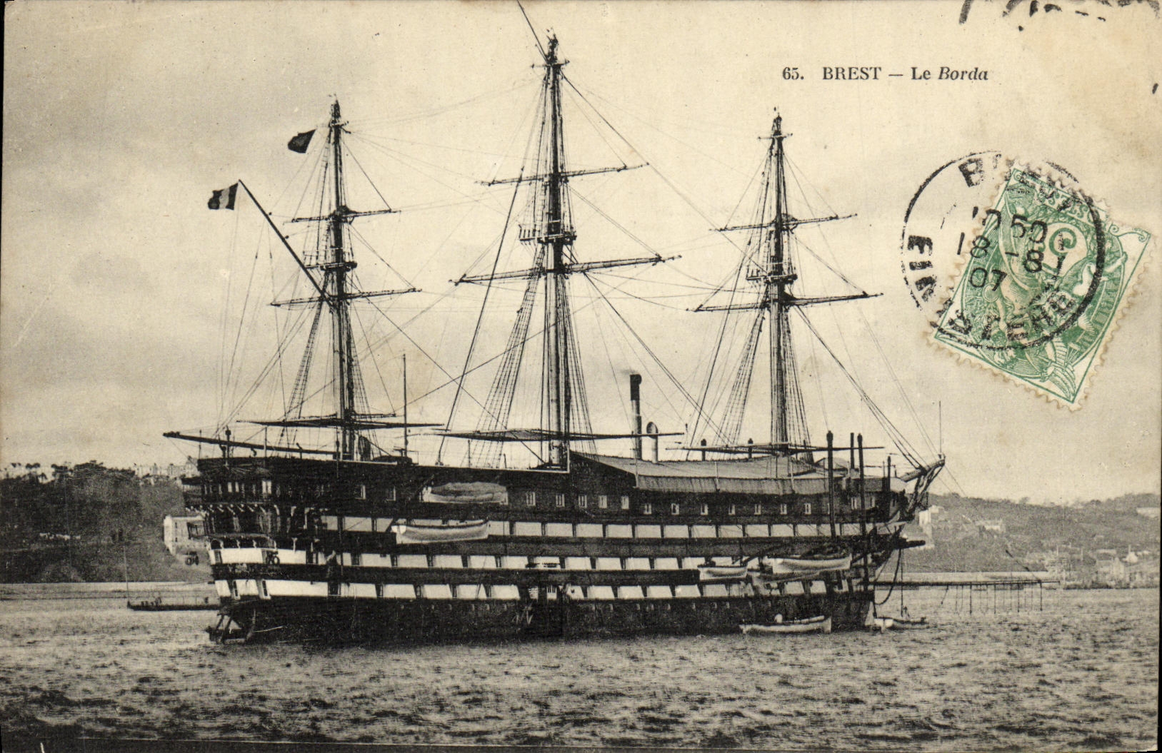 BREST — Le Borda — Éditeur Le Borda, n° 65